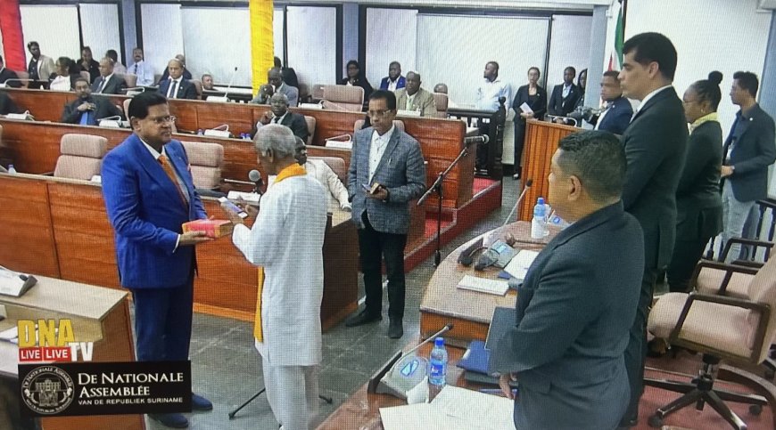 Santokhi terug in DNA: meer dan politiek