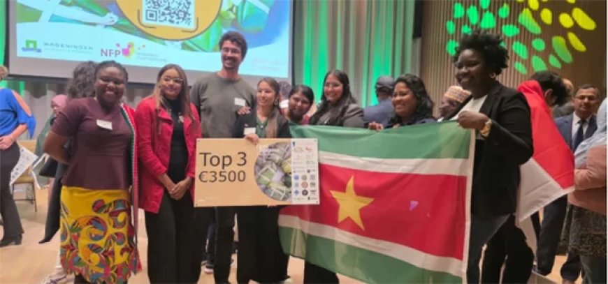 Van afval naar landbouw: Surinaamse studenten winnen internationale prijs