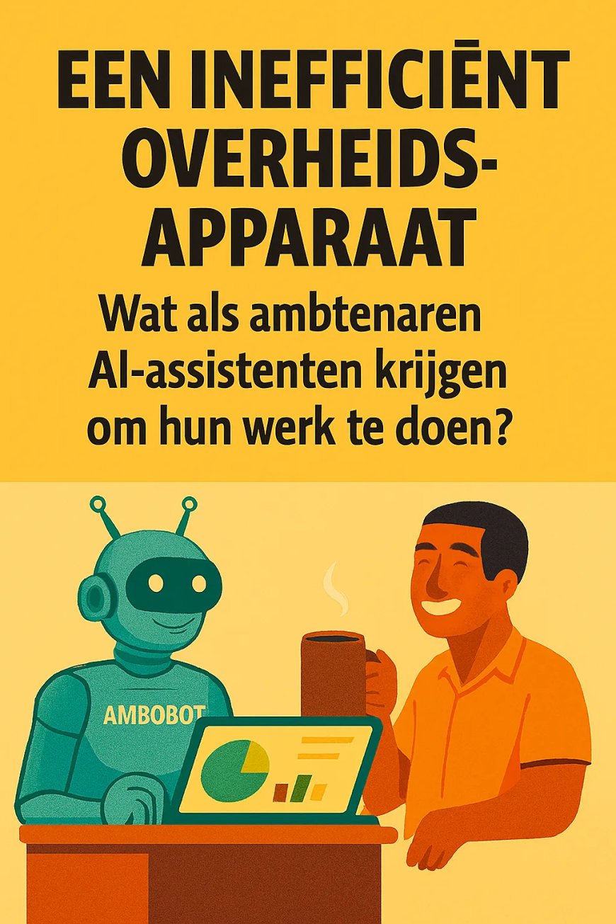Een inefficiënt overheidsapparaat: wat als ambtenaren AI-assistenten krijgen om hun werk te d