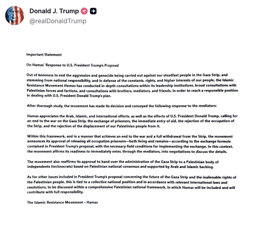 Trump roept Israël op tot onmiddellijke stop van Gaza-bombardementen