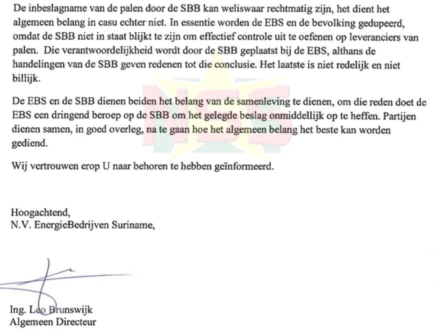 SBB legt beslag op bruinhartmasten EBS: onderzoek naar illegale herkomst