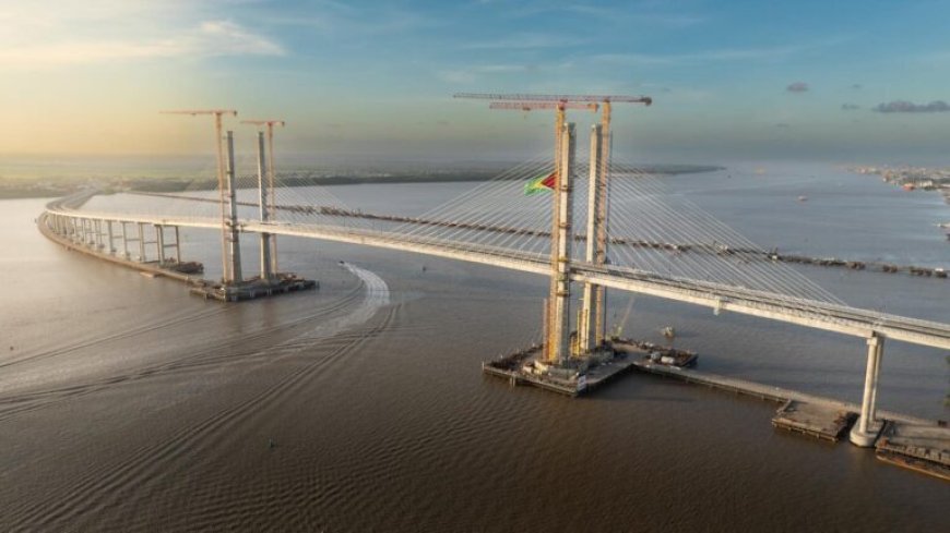 Guyana opent US$ 262 miljoen Bharrat Jagdeo Demerara River Bridge