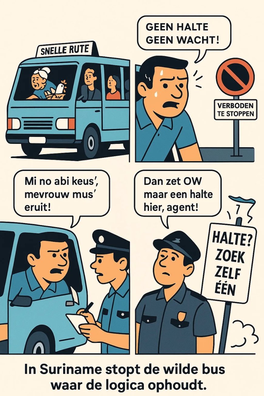Chaos bij de wilde bussen: Tussen gebrek aan haltes en boetes
