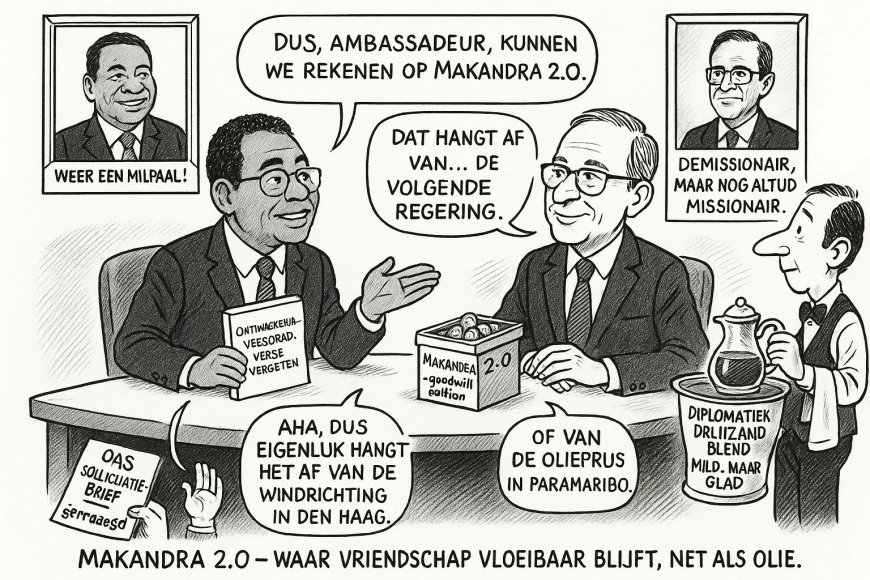 Suriname-Nederland: Tussen glimlach en belangen