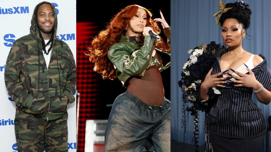 Charleston White steunt Nicki Minaj in haar conflict met Cardi B