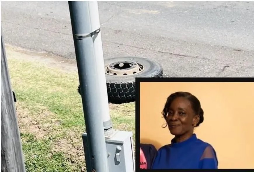 Vrouw overlijdt door losgeslagen vrachtwagenwiel op Corentyne Highway