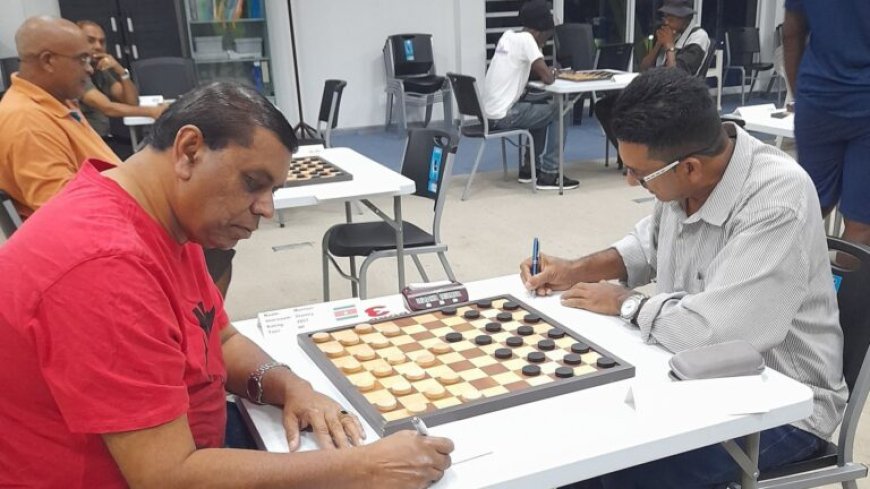 Drie Surinaamse dammers in top tien Trinidad Open
