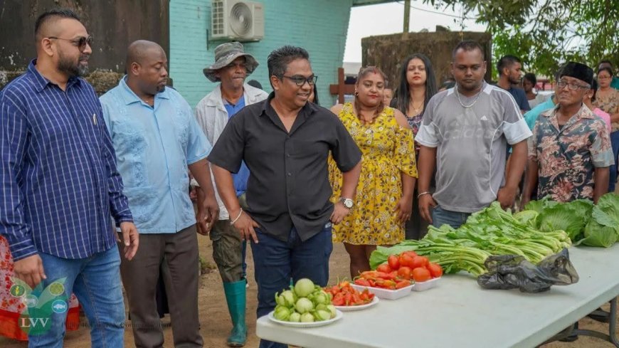 Minister Noersalim: “Agrariërs  zijn het kloppend hart van Suriname”