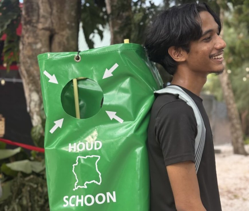 Organisaties introduceren ‘lopende recyclingtonnen’