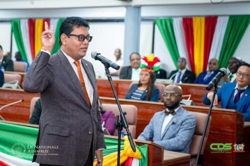 SURINAME MAG NIET OPNIEUW IN SCHULDENVAL LOPEN