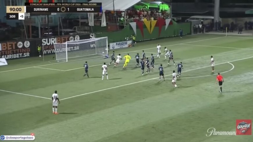 Panama wint van El Salvador en komt op gelijke hoogte met Suriname in WK-kwalificatie