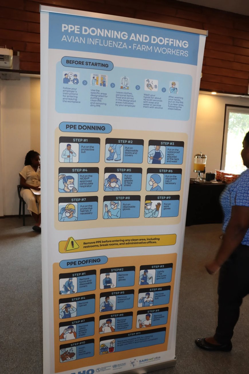 Minister Misiekaba opent workshop over vogelgriep