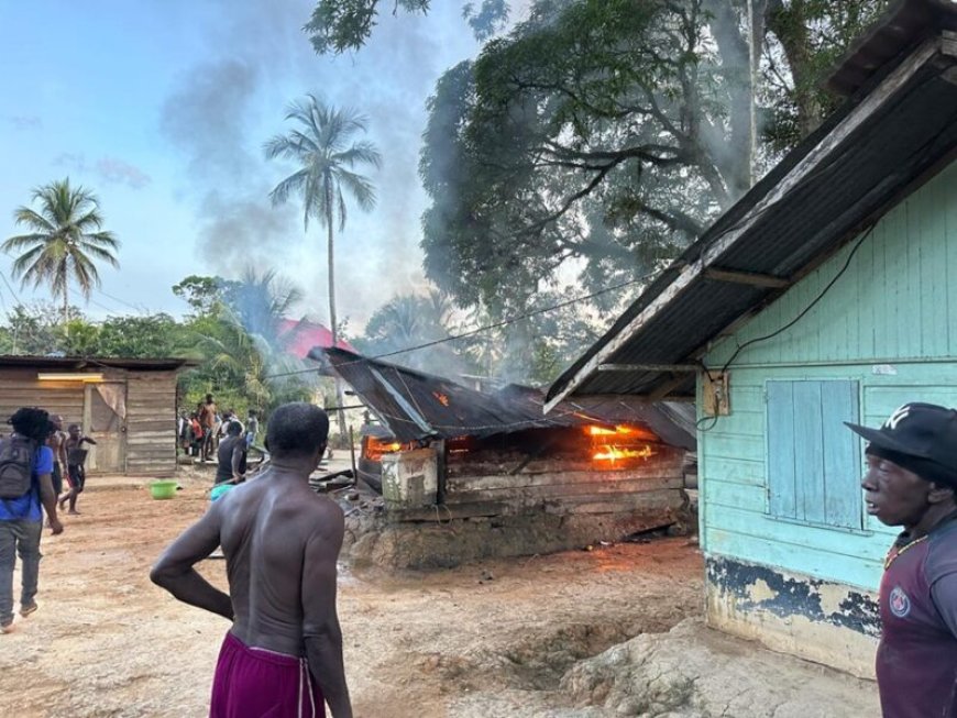 Woning in Balingsoela afgebrand