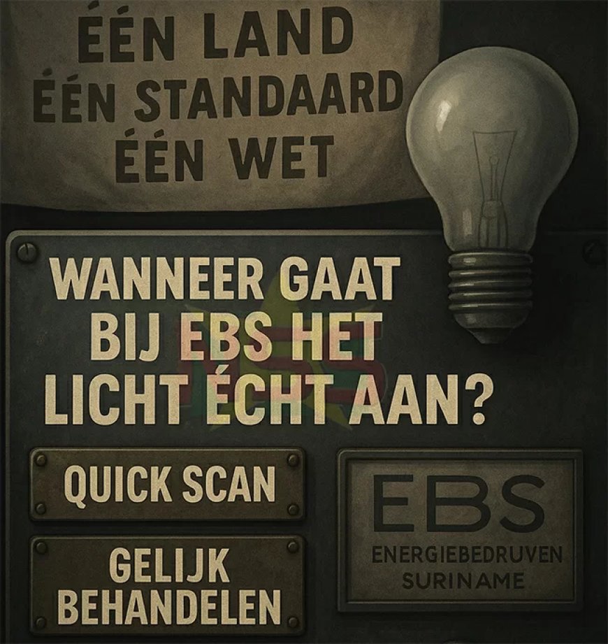 Column: Wanneer gaat bij EBS het licht echt aan?