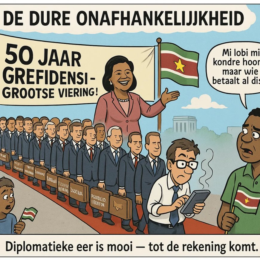 Diplomatie kost geld — maar waardigheid kost meer