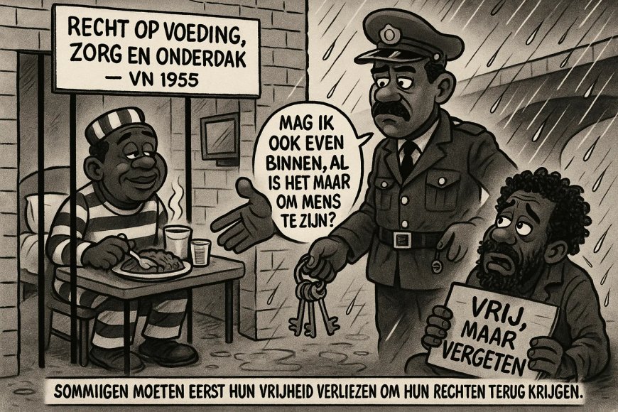 De ironie van recht en menselijkheid