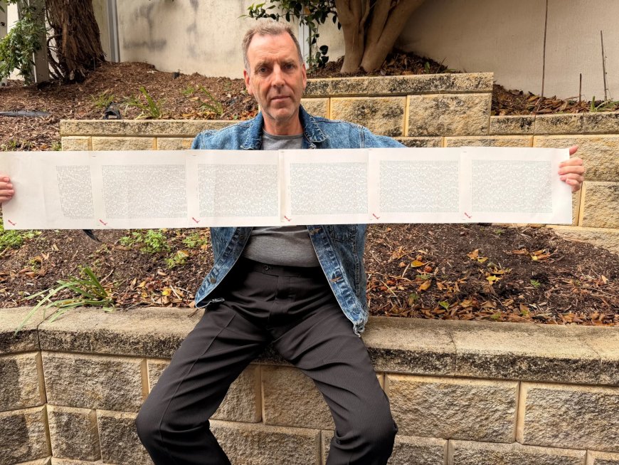 Opmerkelijk – Man in Australië heeft de langste naam ter wereld