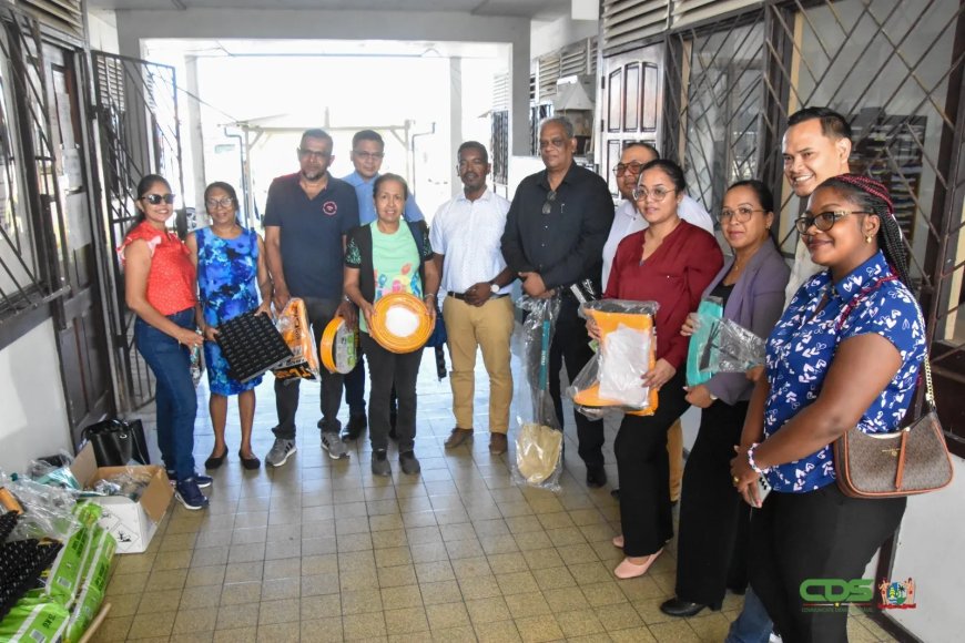 LVV ondersteunt NATIN met agrarische materialen