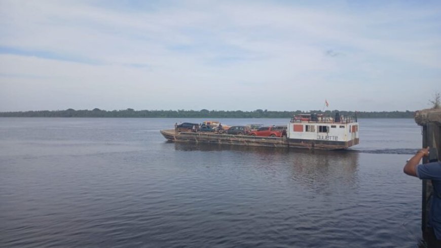 Noodbrug Kaboeriekreek op traject Apoera-South Drain noodzaak