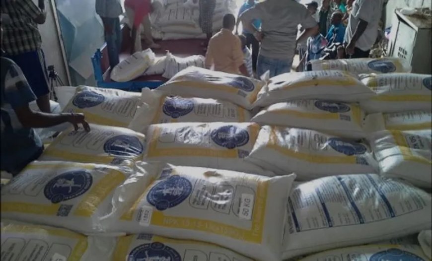 Voorlopig 1 zak kunstmest gratis en 5 tegen kostprijs voor padieboeren