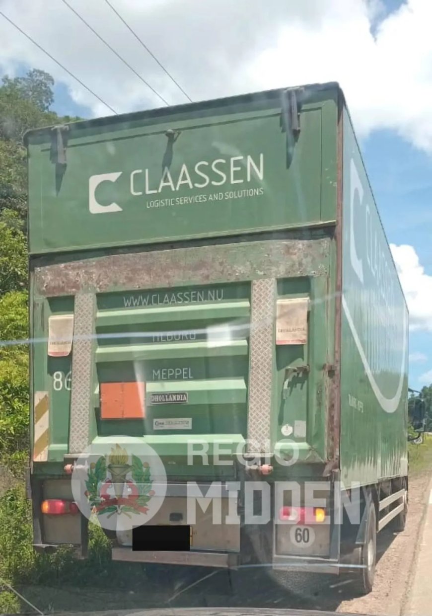 Truck met illegale lading hout onderschept