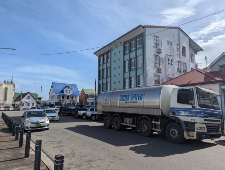 SWM hervat levering van tankwater, roept op tot zuinig gebruik
