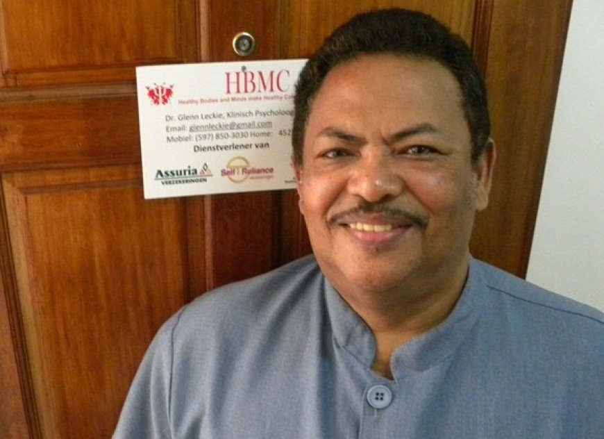 Psycholoog en seksuoloog Glenn Leckie overleden