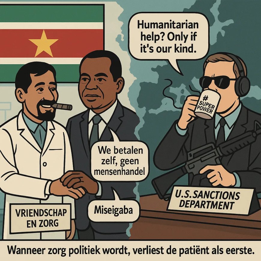 VS waarschuwt Suriname: samenwerking met Cubaanse artsen kan sancties uitlokken