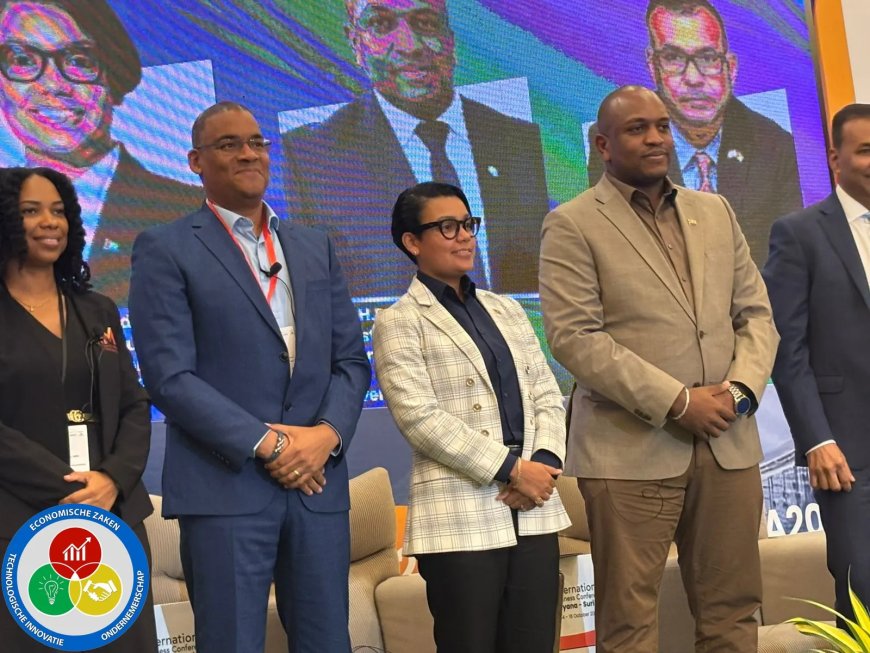 EZ-minister Baasaron maakt indruk op zakenconferentie in Guyana