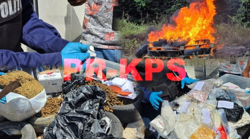 Narcoticabrigade verbrandt 59 kilo en 14 liter coke