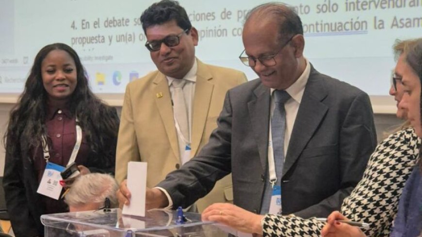 Parmessar gekozen tot vicepresident van Grulac