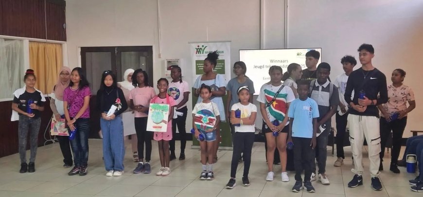 Jonge talenten schitteren bij Wi Tru Sranan Jeugdtekenwedstrijd 2025