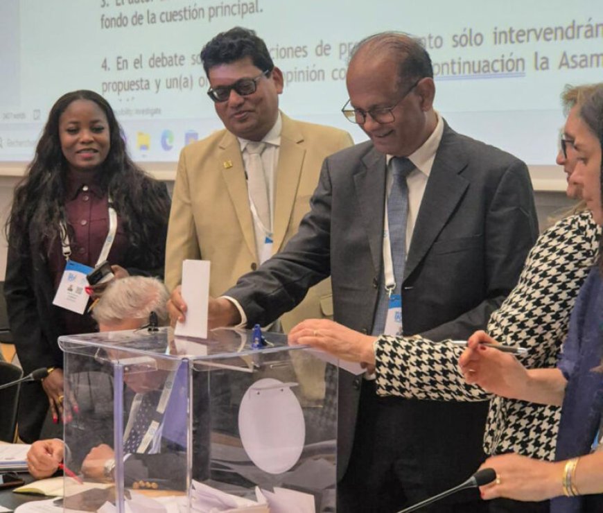 Parmessar verkozen tot Grulac-vicepresident