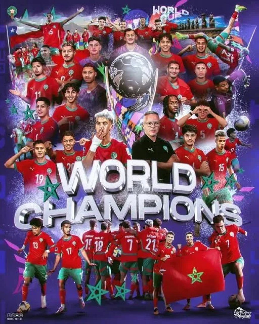 Marokko schrijft geschiedenis met WK-titel U20
