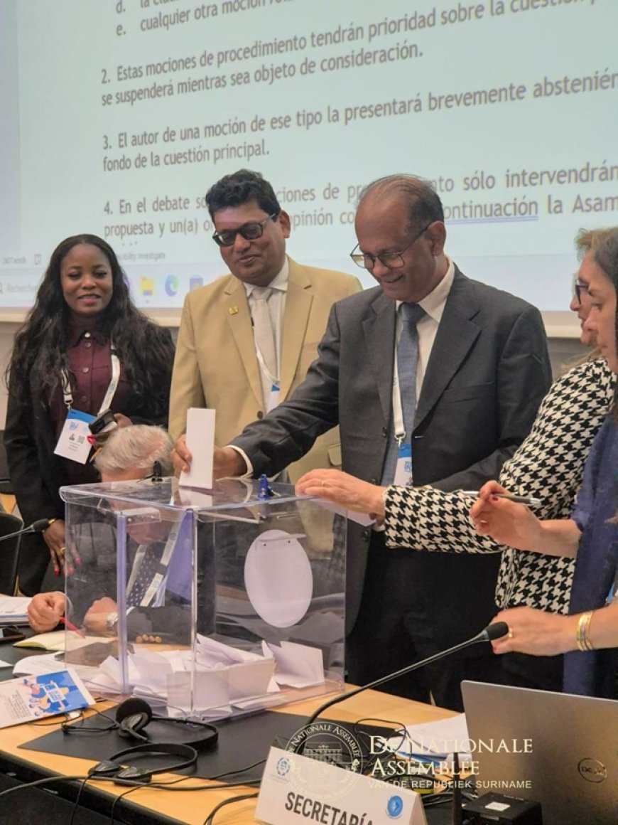 Rabin Parmessar nieuwe vice president Grulac