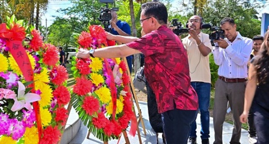 172 jaar Chinese Immigratie herdacht