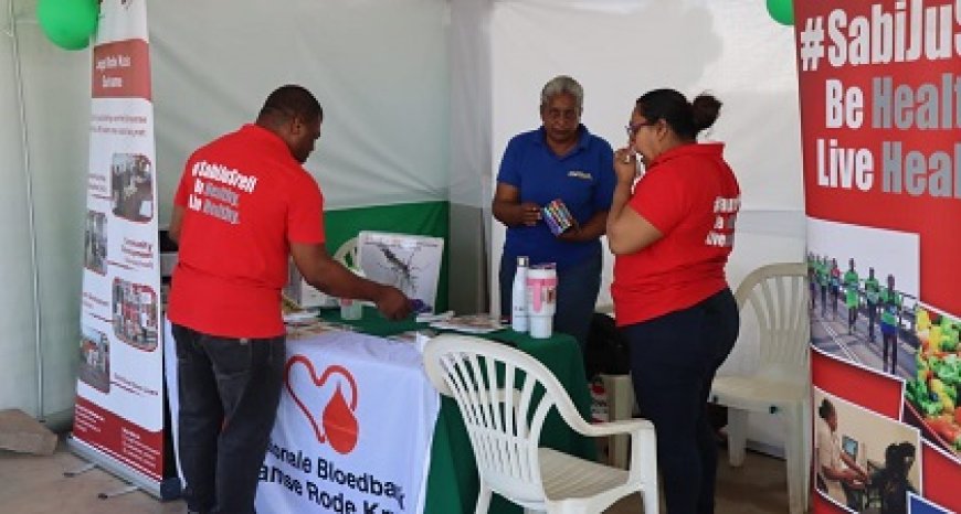 Gezondheidsbeurs gehouden in Brokopondo