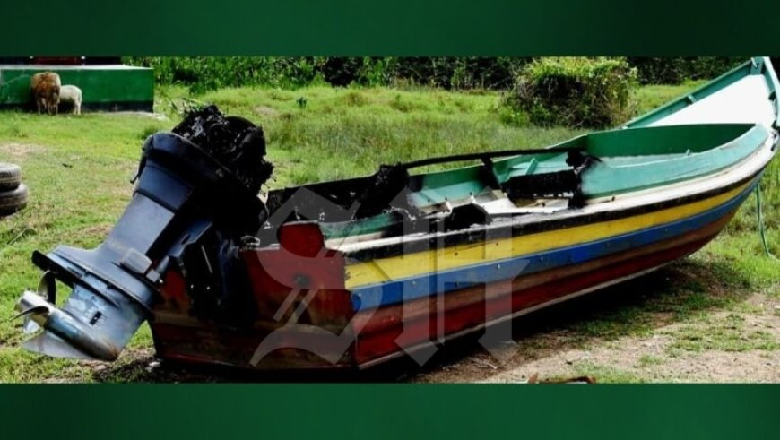 Boot vliegt in brand op Corantijnrivier: man en 10-jarig neefje gewond