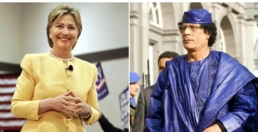 “NATO schakelde Gaddafi uit om een Verenigde Staten van Afrika te voorkomen”