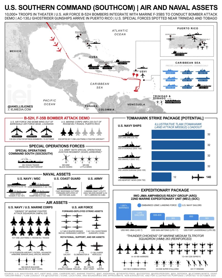 VS intensiveert militaire aanwezigheid in Caribisch gebied