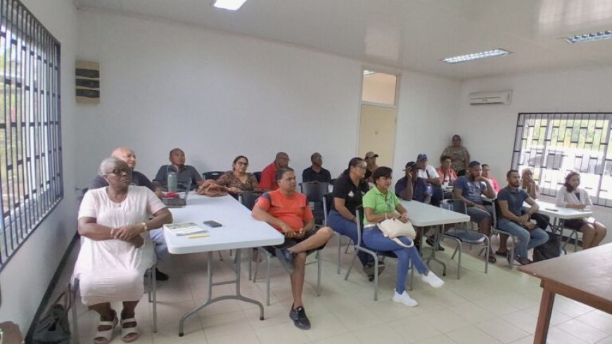 Landbouwers in Saramacca krijgen training in Good Agricultural Practices