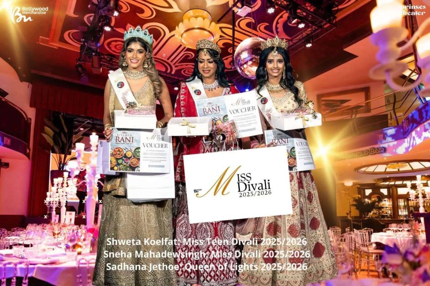 Sneha Mahadewsing is gekroond tot Miss Divali Nederland 2025