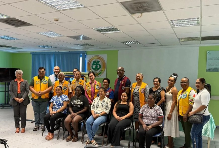 Lions Club Paramaribo Central ondersteunt kinderen met kanker