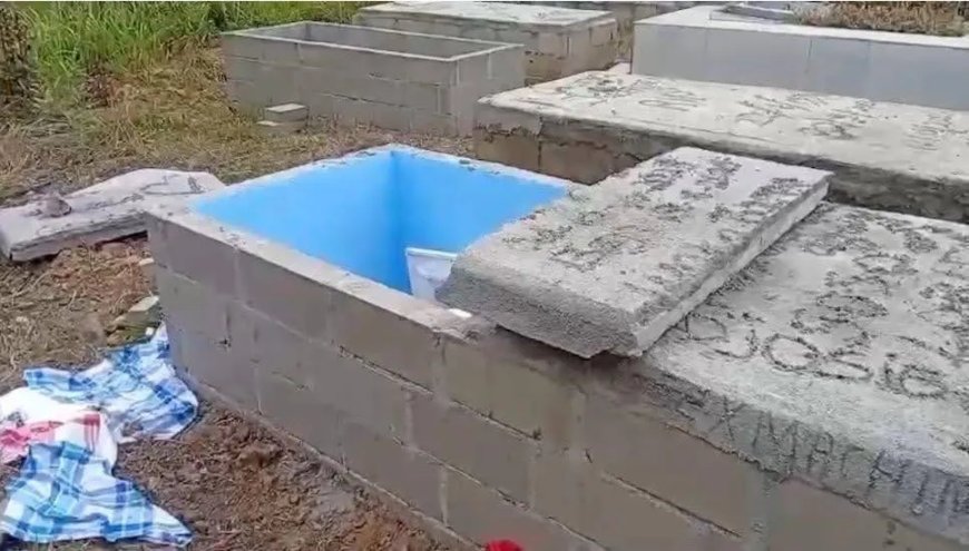 Onbekenden breken grafkelder en kist open en gaan er vandoor met sieraad en een geldbedrag 