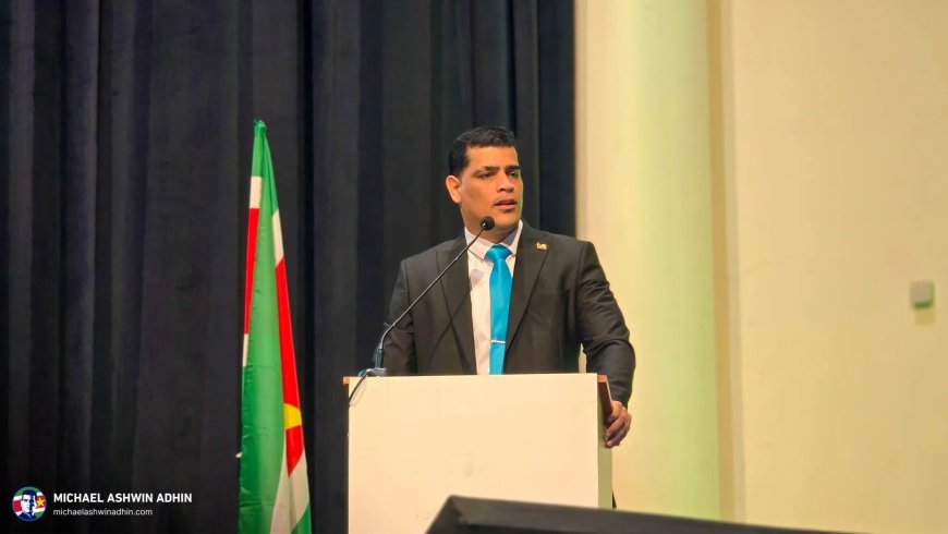 Parlementsvoorzitter Adhin: “Laten wij de toekomst niet financieren met onze grondstoffen all