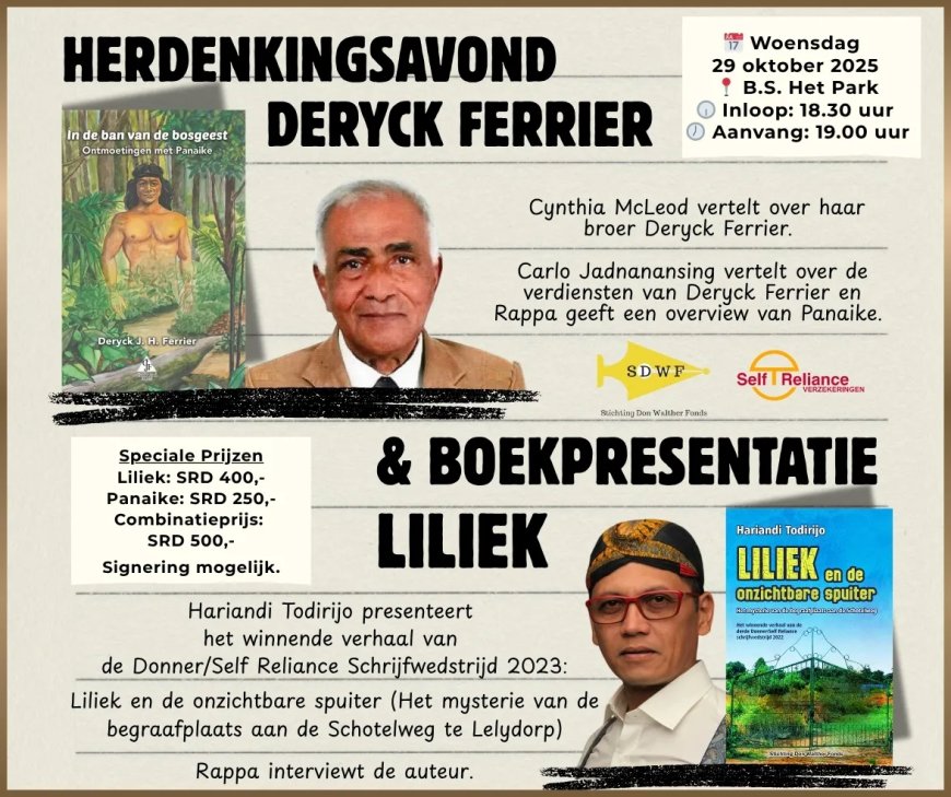Recensie: Hariandi Todirijo – ‘Liliek en de onzichtbare spuiter’ – legende van Lelydorp