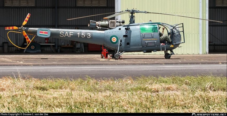 Legerhelikopters Suriname opnieuw aan de grond 
