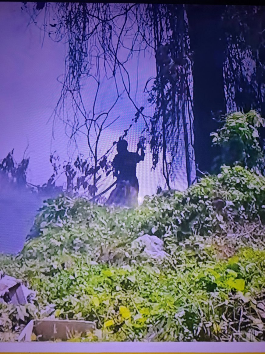 Grote brand en rookontwikkeling bij vuilnisbelt Charlesburg