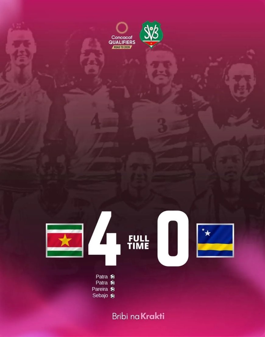 Natio Uma overklast Curaçao met 4–0 zege