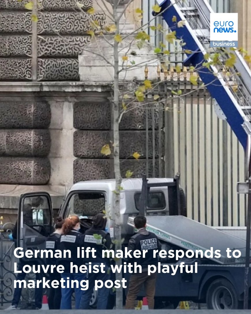 Duitse Ladderfabrikant Speelt Onbedoelde Rol bij Louvre-diefstal